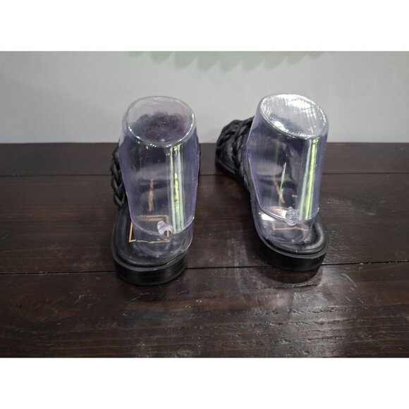 NWOB Doce Vita Iman Black Braided Slide Sandal/Sz. 6 - Picture 6 of 10